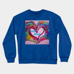 I Heart my Dog Crewneck Sweatshirt